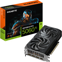 GIGABYTE GeForce RTX 5060 Ti WINDFORCE MAX OC 16G grafische kaart DLSS 4, 3x DisplayPort, 1x HDMI 2.1