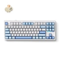 MCHOSE K87 Blue Icy Creamsicle Mechanical RGB toetsenbord Wit, US lay-out (QWERTY), Kailh Box Icy Creamsicle, 80% (TKL), RGB, Hot swap, Double-Shot PBT, draadloos | Bluetooth | USB-C
