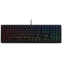 CHERRY Cherry G80-3000N RGB               EU bk, toetsenbord Zwart, EU lay-out (QWERTY), Cherry MX Silent Red