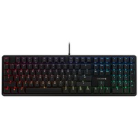 CHERRY G80-3000N RGB, toetsenbord Zwart, EU lay-out (QWERTY), Cherry MX Silent Red, RGB, ABS