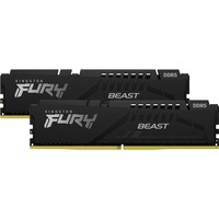 Kingston FURY Beast 16 GB DDR5-5200 (2x 8 GB) werkgeheugen Zwart, KF552C40BBK2-16, XMP 3.0