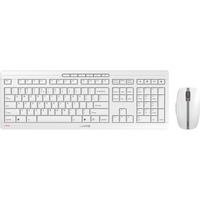 CHERRY STREAM DESKTOP RECHARGE draadloze desktopset Wit, EU lay-out (QWERTY), Cherry SX-Schaartechnologie, 100%,  2.400 dpi