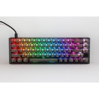 Ducky One 3 SF Aura RGB mechanisch toetsenbord Zwart, US lay-out (QWERTY), Cherry MX Brown, 65%, ABS Double Shot, hot swap
