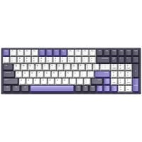 Iqunix F97 Lavandin Wireless Mechanical Keyboard Lavendel, US lay-out (QWERTY), Cherry MX Silent Red, 96%, RGB leds, Hot-swappable, PBT, 2.4GHz | Bluetooth 5.1 | USB-C