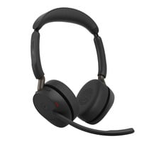 Jabra Evolve3 65 MS on-ear headset Zwart, USB-C with Dongle, Bluetooth 5.3