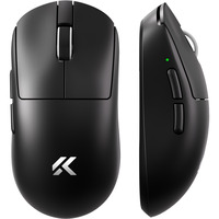 MCHOSE A7 V2 Ultra gaming muis Zwart, 42.000 DPI, 8K, 2.4 GHz / Bluetooth / USB-C