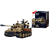 Sluban ModelBricks - Tiger E-S Heavy Tank Constructiespeelgoed Schaal 1:35