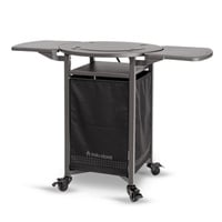 Solo Stove Pizza-Ovenwagen grillonderstel Zwart, Gepoedercoat staal