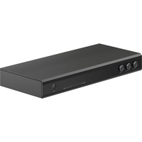 goobay HDMI Switch 4-1 Audio Output 4K kvm-switch Zwart