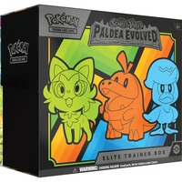 Asmodee Pokémon TCG: Scarlet & Violet Paldea Evolved Elite Trainer Box Verzamelkaarten Engels, Vanaf 2 spelers, Vanaf 6 jaar
