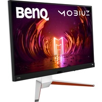 BenQ MOBIUZ EX3210U 32" 4K UHD gaming monitor Wit/rood, 2x HDMI, DisplayPort, 3x USB-A 3.2 (5 Gbit/s), 144 Hz
