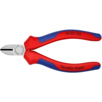 KNIPEX Zijsnijtang 70 02 125 kniptang Rood/blauw