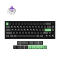 Lemokey P2 HE-M1Z Wireless Magnetic Switch Custom Gaming Keyboard Zwart, US lay-out, Gateron Double-Rail Magnetic Nebula, 65%, RGB leds, double-shot PBT, hot swap, Knob, 2.4GHz | Bluetooth 5.2 | USB-C