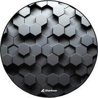 Sharkoon SFM11 Floor Mat (Hex) beschermingsmat Zwart/wit