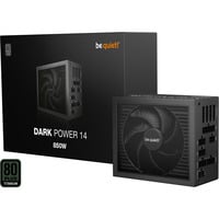 be quiet! Dark Power 14 modulaire 850 watt voeding  Zwart, 1x 12V-2x6, 4x PCIe