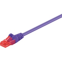 goobay Patchkabel Cat.6 U/UTP, RJ-45 > RJ-45 Paars, 1 meter