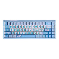 ATK RS6 Ultra+ Series Aluminum Magnetic Switch Keyboard - Azure Fairy Lichtblauw, US lay-out (QWERTY), 80% (TKL)