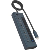 ICY BOX IB-HUB1450-C31 usb-hub Antraciet