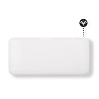 Mill Steel WiFi paneelverwarming PA1500WIFI4A met voet, 1500 Watt convector Wit, wifi 2,4 GHz (wifi 6), Bluetooth 5.2, Zigbee 3.0 + App