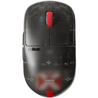 Pulsar X2H Gaming Mouse - Clear Black Edition Zwart/transparant, 26000 dpi