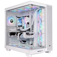 Thermaltake  midi tower behuizing Wit | 2x USB-A | 1x USB-C | RGB | Window