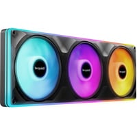 be quiet! Light Wings Pro IO 360mm RGB case fans Zwart, 3 stuks, 360 x 120 x 28 mm, Single Frame