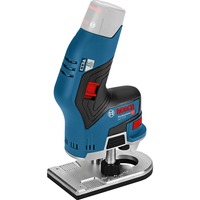 Bosch Accu freesmachine GKF 12V-8 Professional solo bovenfrees Blauw/zwart, Accu niet inbegrepen