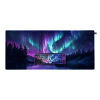 CHERRY XTRFY K5V2 & GP6 Northern Light Bundel, gaming toetsenbord Zwart, US lay-out, Cherry MX Northern Light, 65%, RGB, PBT-keycaps, Limited-edition
