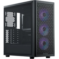 Cooler Master Elite 502 midi tower behuizing Zwart | 1x USB-A | 1x USB-C | RGB | Tempered Glass