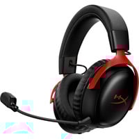 HyperX Cloud III S Wireless over-ear gaming headset Zwart/rood, Pc, PlayStation 5, Nintendo Switch