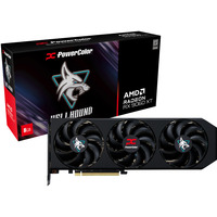 PowerColor Radeon RX 9060 XT Hellhound 8GB grafische kaart 2x DisplayPort, 1x HDMI