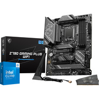 ALTERNATE Upgrade Kit Z790 GAMING PLUS WIFI / Core i5-14600K / 32 GB Grijs/zwart, Moederbord, CPU, Geheugen