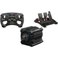 Fanatec ClubSport DD + Steering Wheel Formula V2.5 + Pedals V3 Bundel Zwart, Basis, stuur en pedalen
