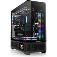 Thermaltake View 600 TG big tower behuizing Zwart | 2x USB-A | 1x USB-C | Tempered Glass