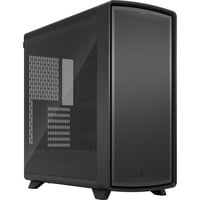 Fractal Design Summit Blackout TG midi tower behuizing Zwart | 2x USB-A | 1x USB-C | Tempered Glass