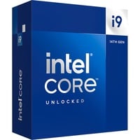 Intel® Core i9-14900K, 3,2 GHz (6,0 GHz Turbo Boost) socket 1700 processor "Raptor Lake-S", Unlocked, Boxed