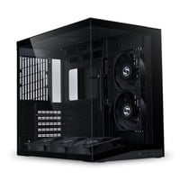 Lian Li O11 Dynamic Mini V2 Flow mini tower behuizing Zwart | 2x USB-A | 1x USB-C | Tempered Glass