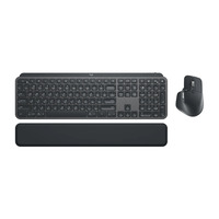 Logitech MX Keys Combo for Business, Gen 2 draadloze desktopset Grafiet, UK lay-out (QWERTY), Scissor switches, 8000 dpi, Logi Bolt USB, Bluetooth Low Energy