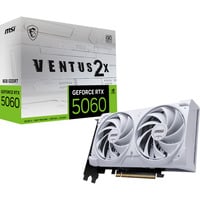 MSI GeForce RTX 5060 8G VENTUS 2X OC WHITE grafische kaart 3x DisplayPort, 1x HDMI