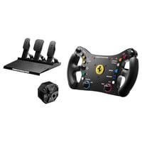 Thrustmaster T598 Servo Base + Ferrari 488 GT3 + Raceline Pedals III stuur Zwart, Basis, stuur en pedalen