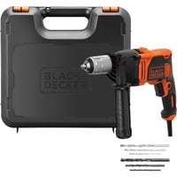 BLACK+DECKER Klopboormachine BEH850K Oranje/zwart, Koffer