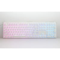 Ducky One 3 Classic Pure White RGB mechanisch toetsenbord Wit, US lay-out (QWERTY), Cherry MX Brown, 100%, RGB led, Double-shot PBT, Hot-swappable, QUACK Mechanics