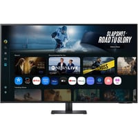 Samsung M7 43" Smart Monitor M70F UHD 4K Zwart, 2x HDMI, 1x USB-C, 2x USB-A, Wi-Fi, BT