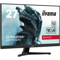 iiyama G-Master Red Eagle G2770QSU-B6 27" gaming monitor Zwart, 180Hz, HDMI, DisplayPort, Audio