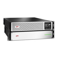 APC Smart-UPS Li-Ion SRTL1000RM4UXLI Noodstroomvoeding ups Zwart/zilver, 1000VA, 8x C13, USB, Rack/tower convertible, long runtime