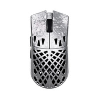 ATK Blazing Sky GHOST Hollow Carbon Fiber Wireless Gaming Mouse - Ultimate Zilver, 10 - 42.000 DPI, 8K, USB / 2.4GHz / Bluetooth