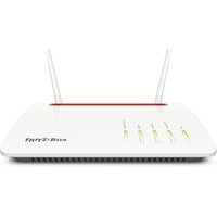 AVM FRITZ!Box 6890 LTE International router Wit/rood, 3G (UMTS/HSPA+), Mesh Wi-Fi