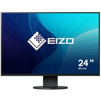 EIZO Flexscan EV2456-BK Refurbished 24.1" monitor Zwart, 1x HDMI, 1x DisplayPort, DVI-D, USB-A, USB-B
