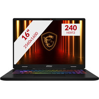 MSI Crosshair A16 HX D8WFKG-004NL 16"  gaming laptop Donkergrijs | Ryzen 7 8840HX | RTX 5060 | 16 GB | 1 TB SSD