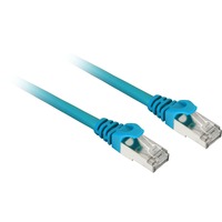 Sharkoon Cat.6 netwerkkabel Blauw, 1 meter, SFTP, RJ-45